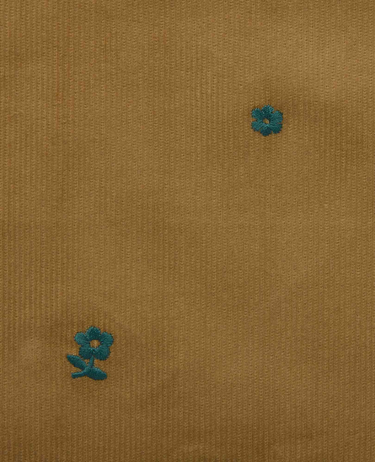 Women's Coaster Corduroy Wide Leg Pant Embroidered Honey Brown Embroidery | Toad&Co Women