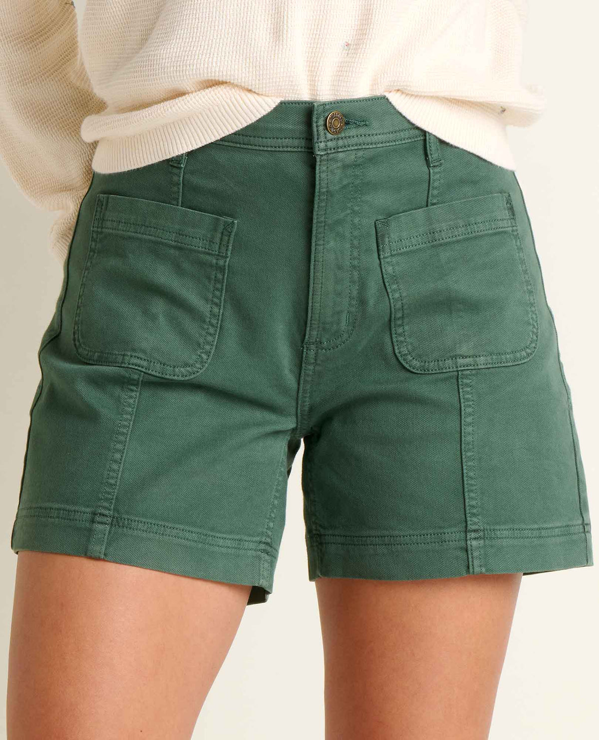 Women's Linden Canvas Short - Organic Cotton Sailor Shorts | Toad&Co Women
