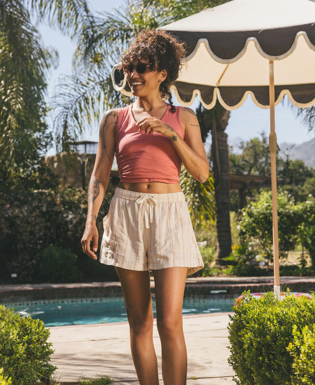 Marley Tank Top - Eco-Friendly, Lightweight & Versatile Dusty Cedar | Toad&Co Women
