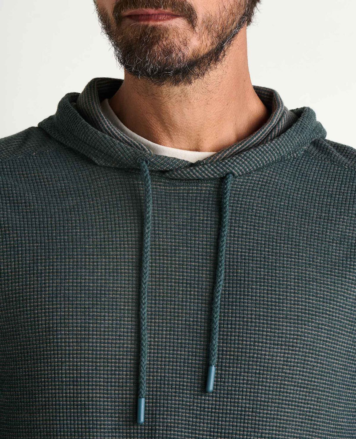 Men's Framer Eco-Friendly Waffle Hoodie - by Toad&Co Serrano Pattern | Toad&Co Men