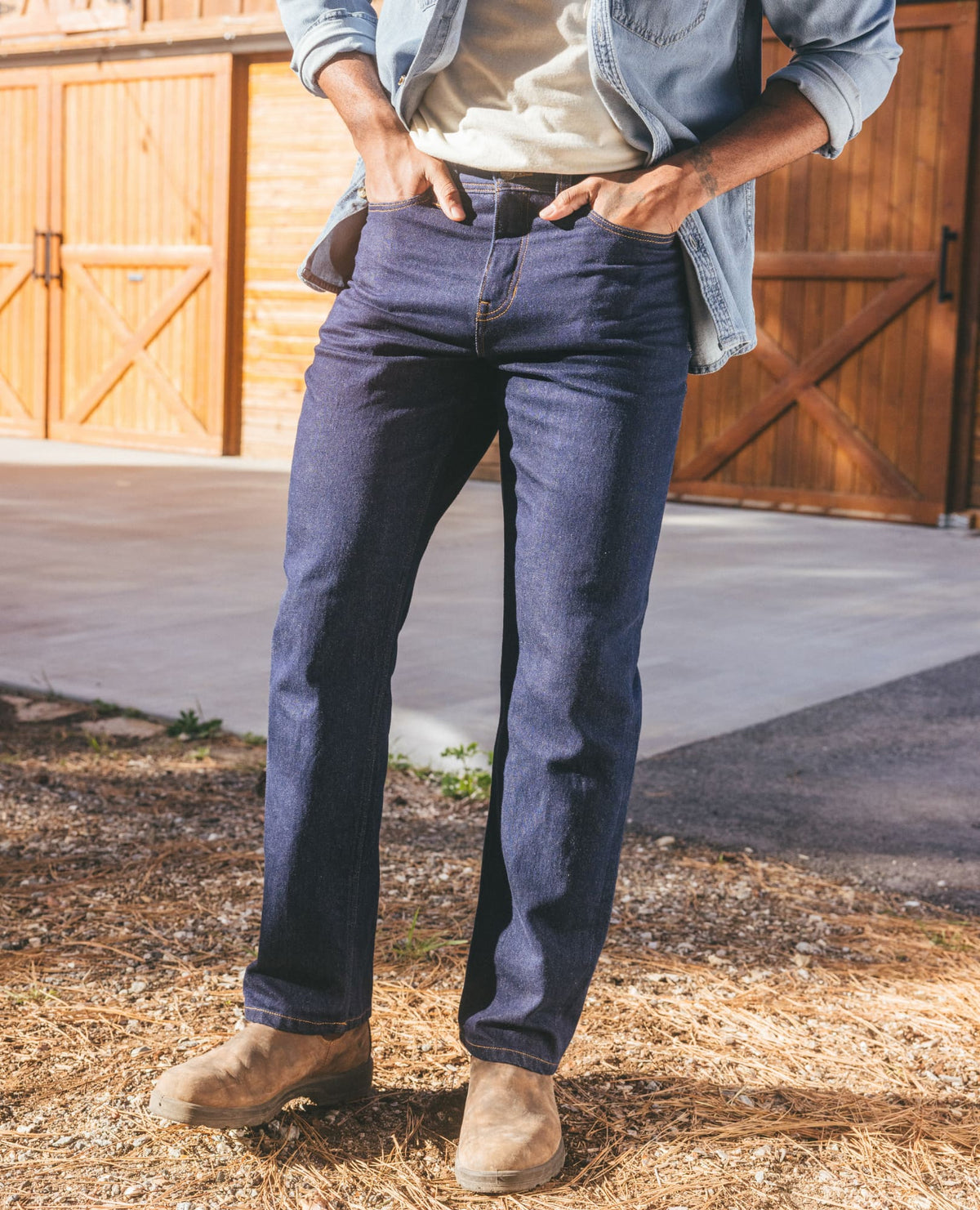 Men's Tamarack Straight Blue Jean Telluride | Toad&Co Men