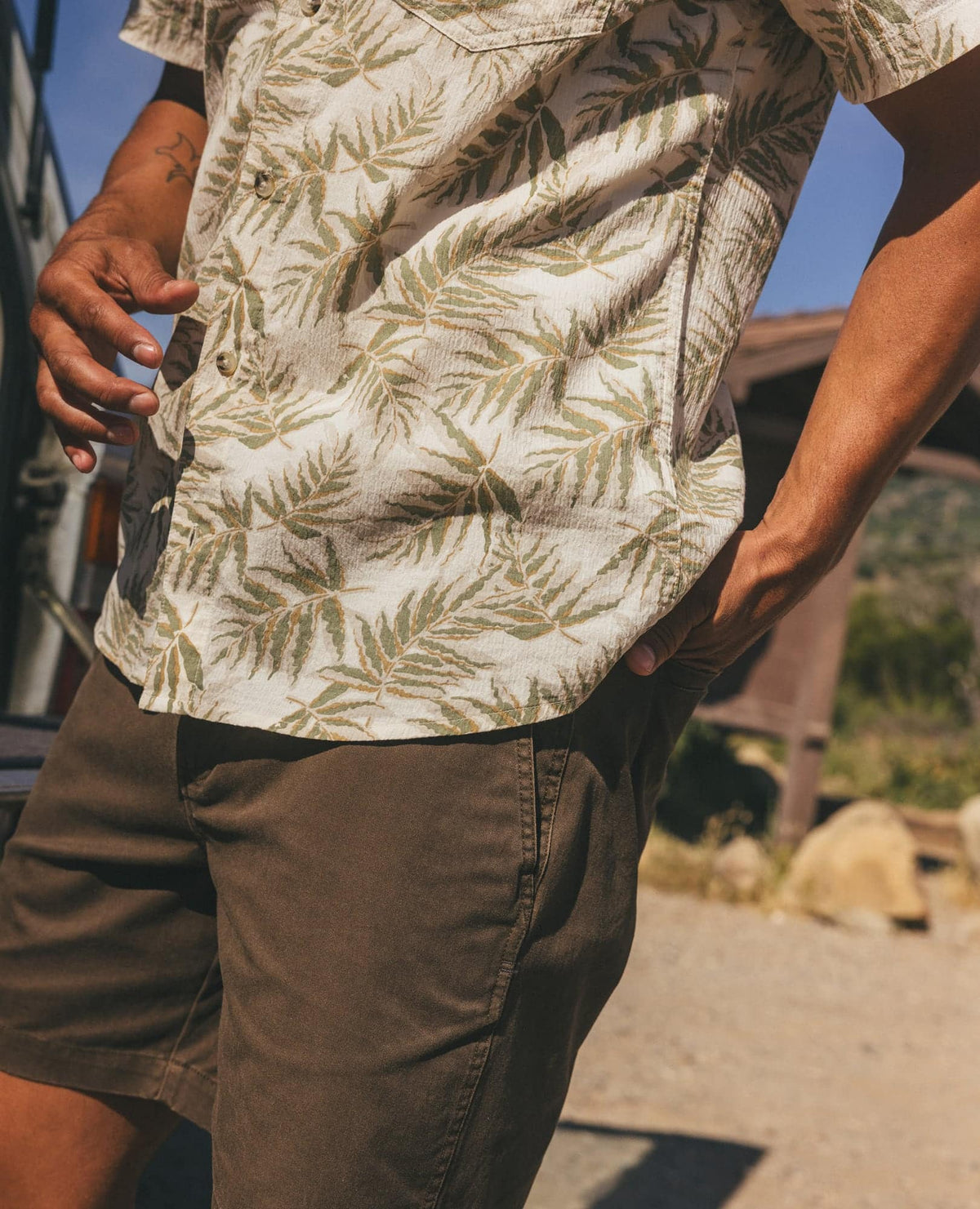 Mission Ridge Chino Short - Moisture-Wicking Organic Cotton Short | Toad&Co Men