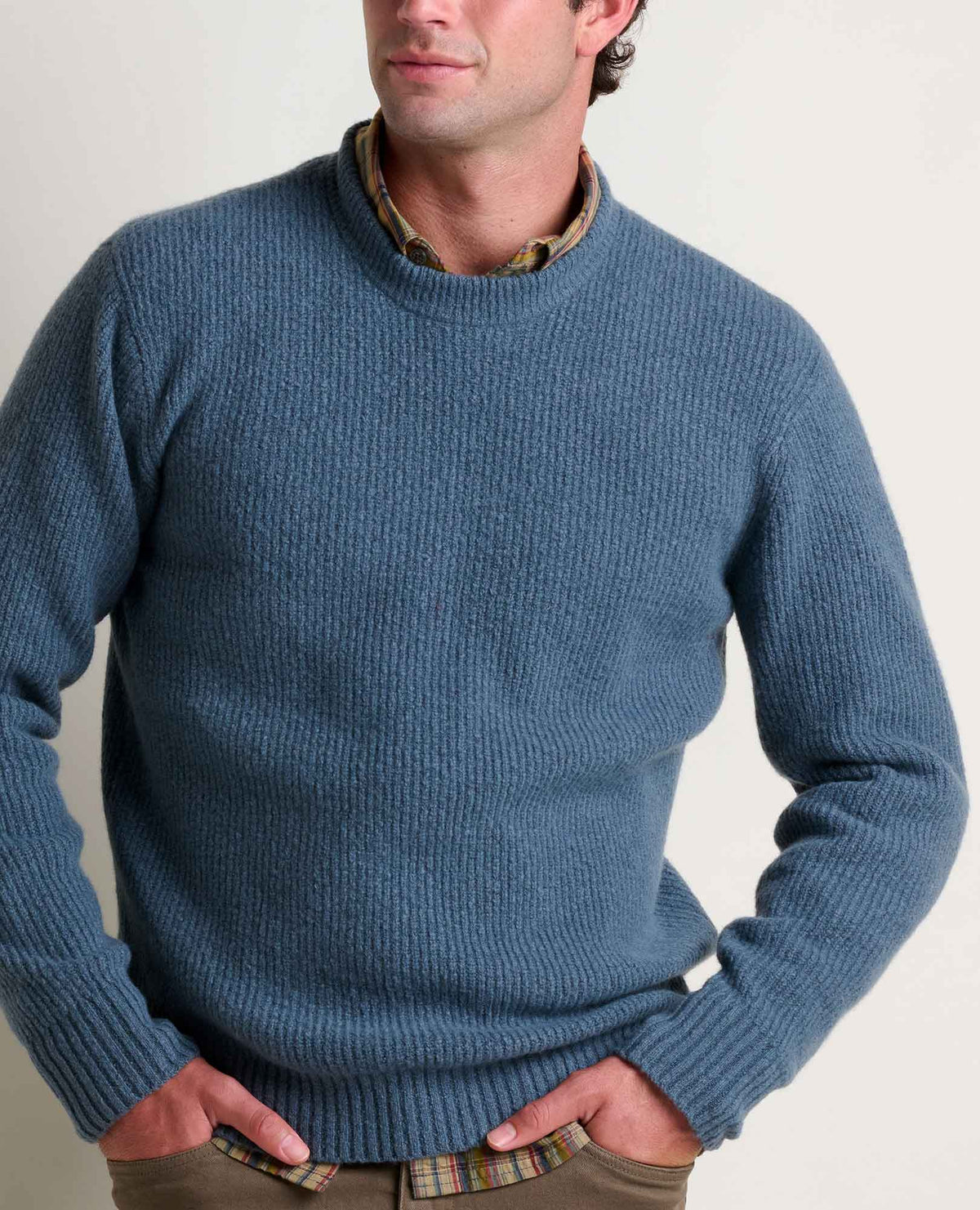 Men's Wasatch Crewneck Wool Sweater - Warm and Soft | Toad&Co Men|Sale