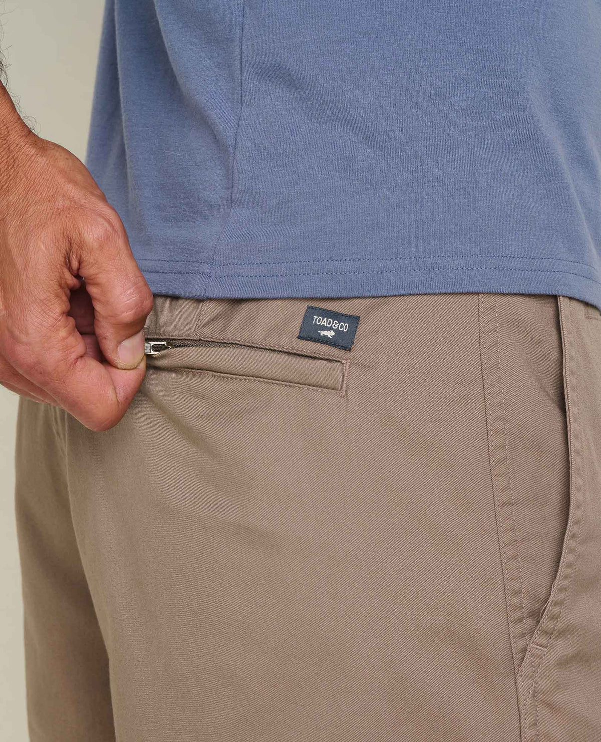 Mission Ridge Straight Chino - Moisture-Wicking Organic Cotton Chino Dark Chino | Toad&Co Men