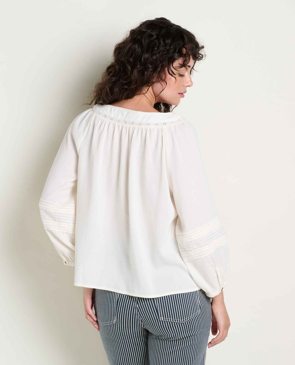 Manzana Peasant Long Sleeve Shirt  | Toad&Co Women