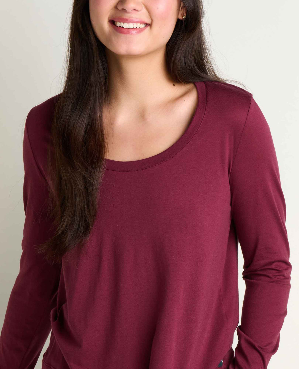 Whisper Long Sleeve Tee Port | Toad&Co Women