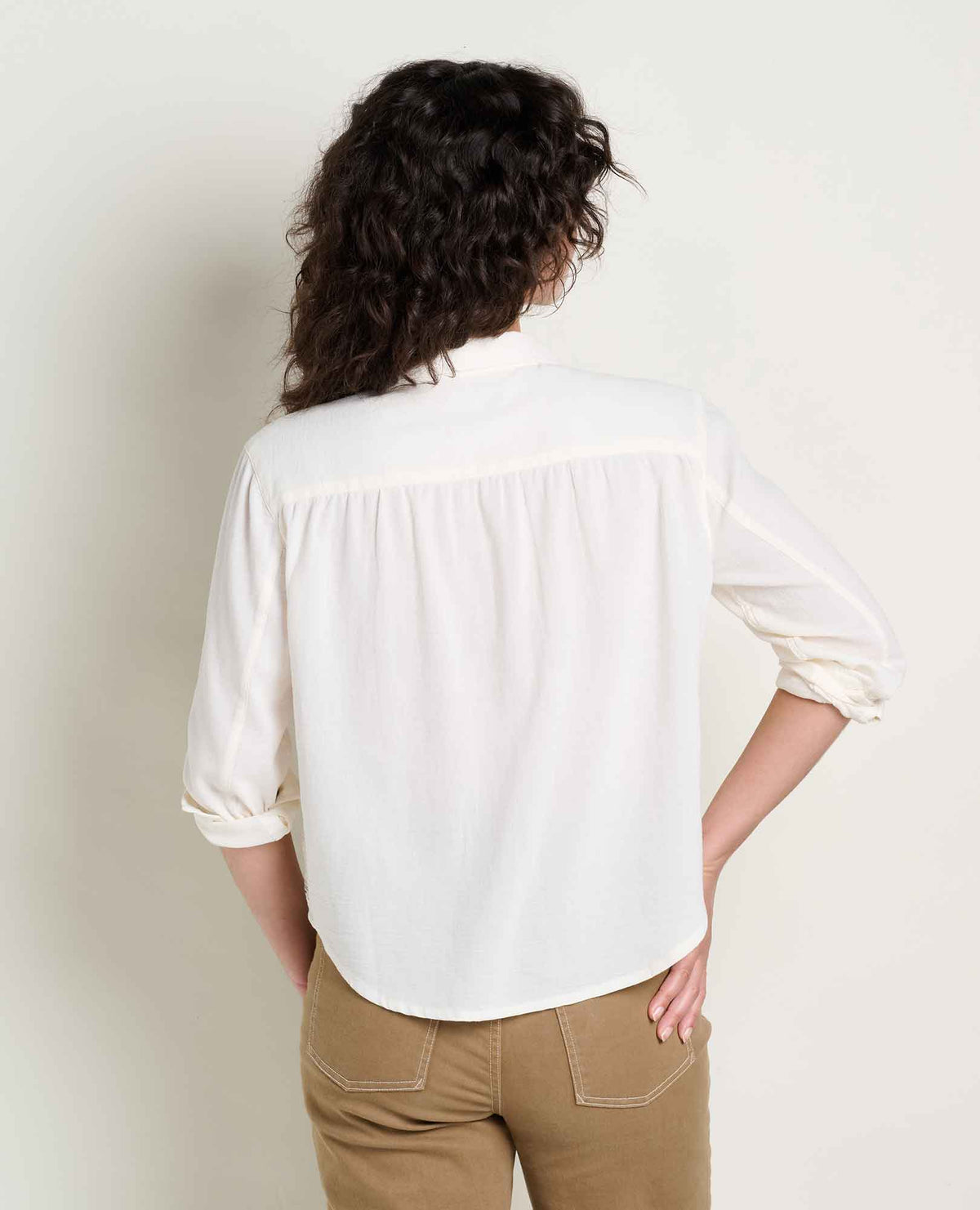 Manzana Boxy Long Sleeve Shirt  | Toad&Co Women