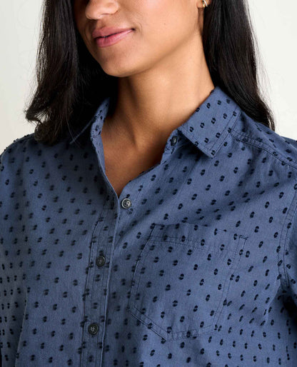 Women's Airscape Organic Button Up Shirt - Oversized Fit  | Toad&Co Women