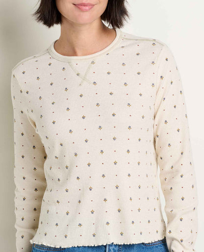 Soft Waffle Knit Crew Tee - Organic Cotton Blend  | Toad&Co Women