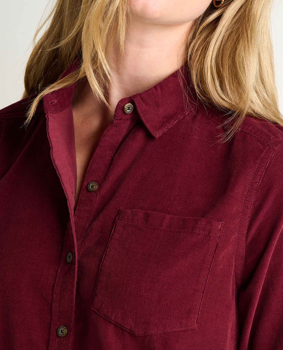 Cattail Corduroy Long Sleeve Shirt  | Toad&Co Women