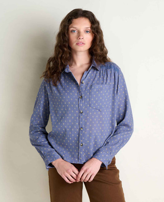 Manzana Boxy Long Sleeve Shirt  | Toad&Co Women