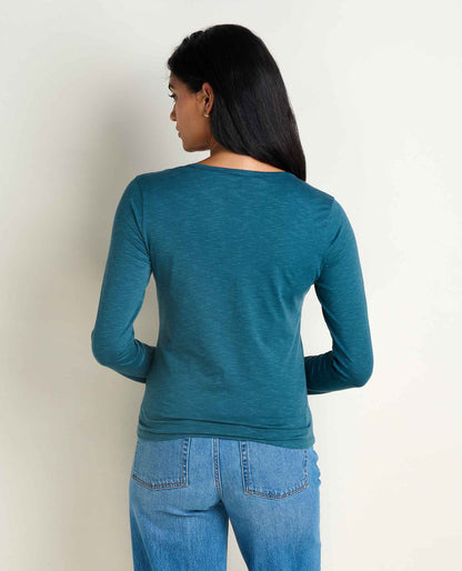 Marley Sustainable Long Sleeve T-Shirt - by Toad&Co Twilight | Toad&Co Women