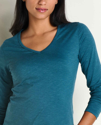 Marley Sustainable Long Sleeve T-Shirt - by Toad&Co Twilight | Toad&Co Women