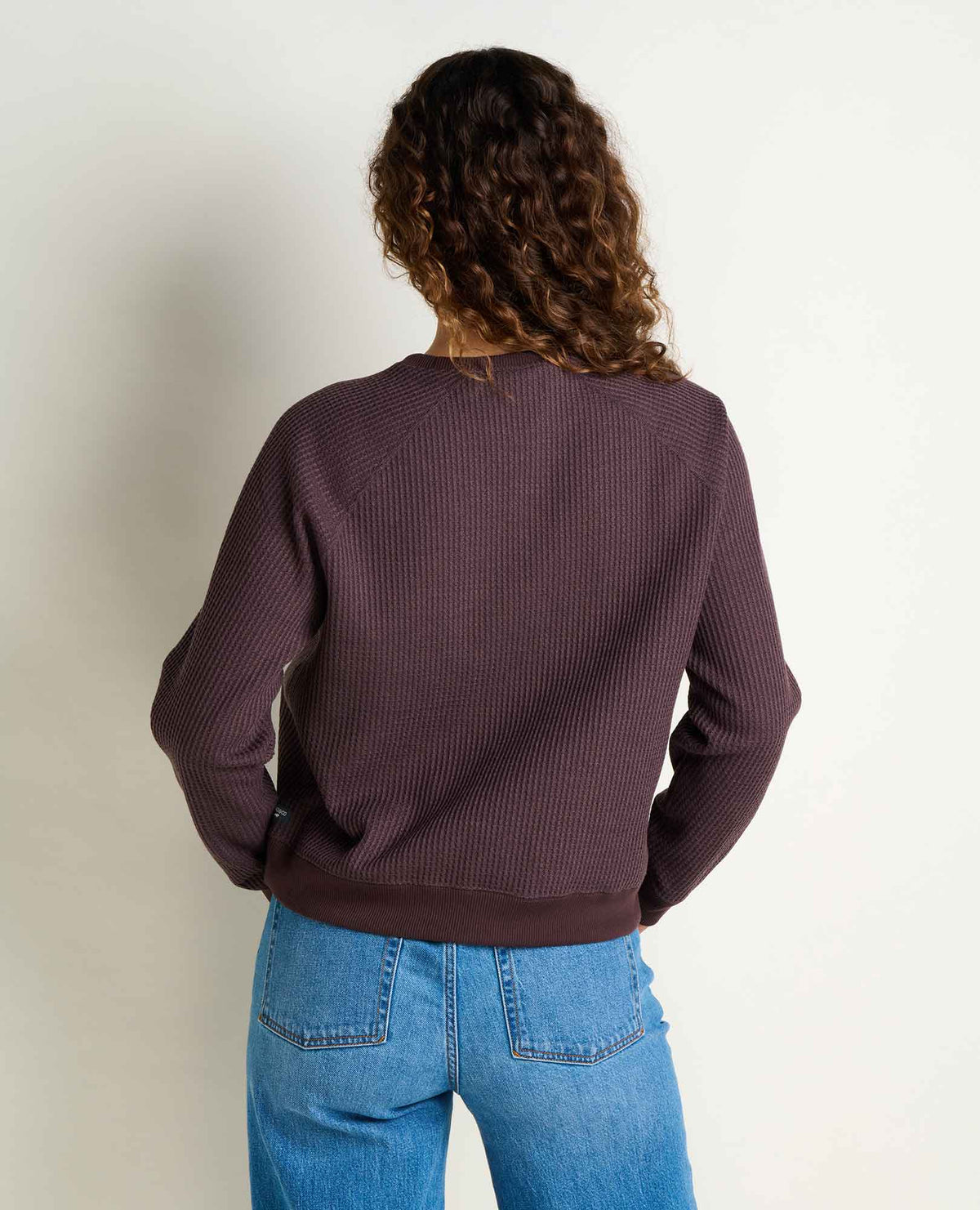 Bitterroot Waffle Knit Pullover - Made from Recycled Polyester  | Toad&Co Women