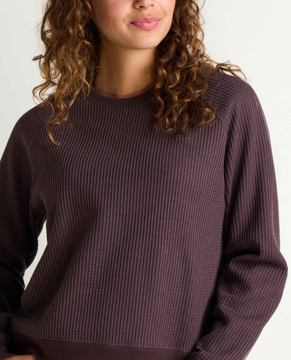 Bitterroot Waffle Knit Pullover - Made from Recycled Polyester  | Toad&Co Women