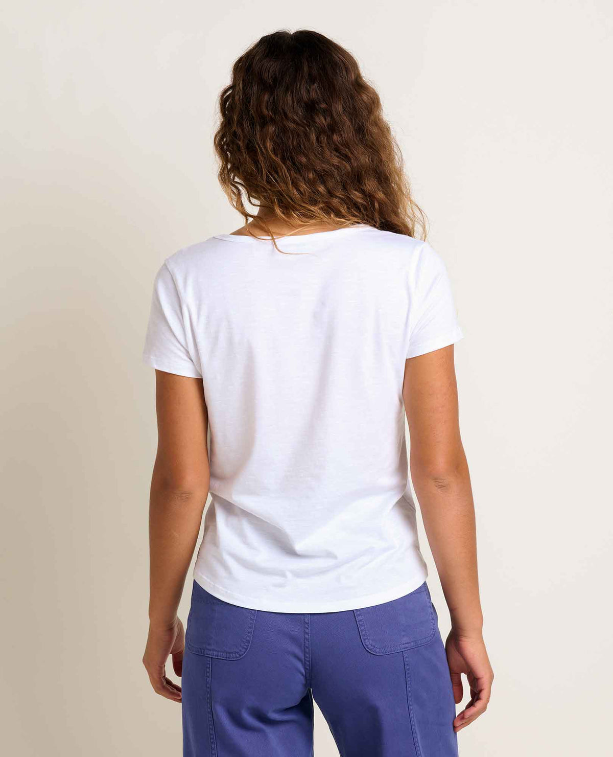 Marley Sustainable Short Sleeve T-Shirt True White | Toad&Co Women