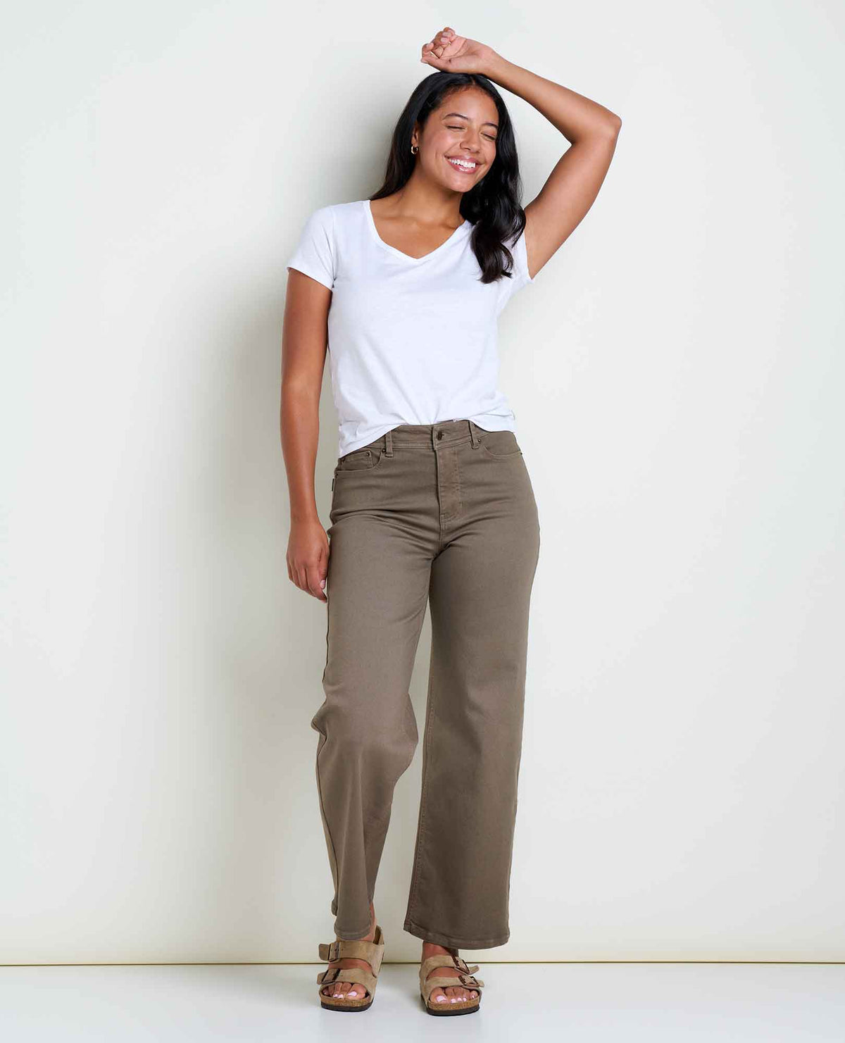 Marley Sustainable Short Sleeve T-Shirt True White | Toad&Co Women