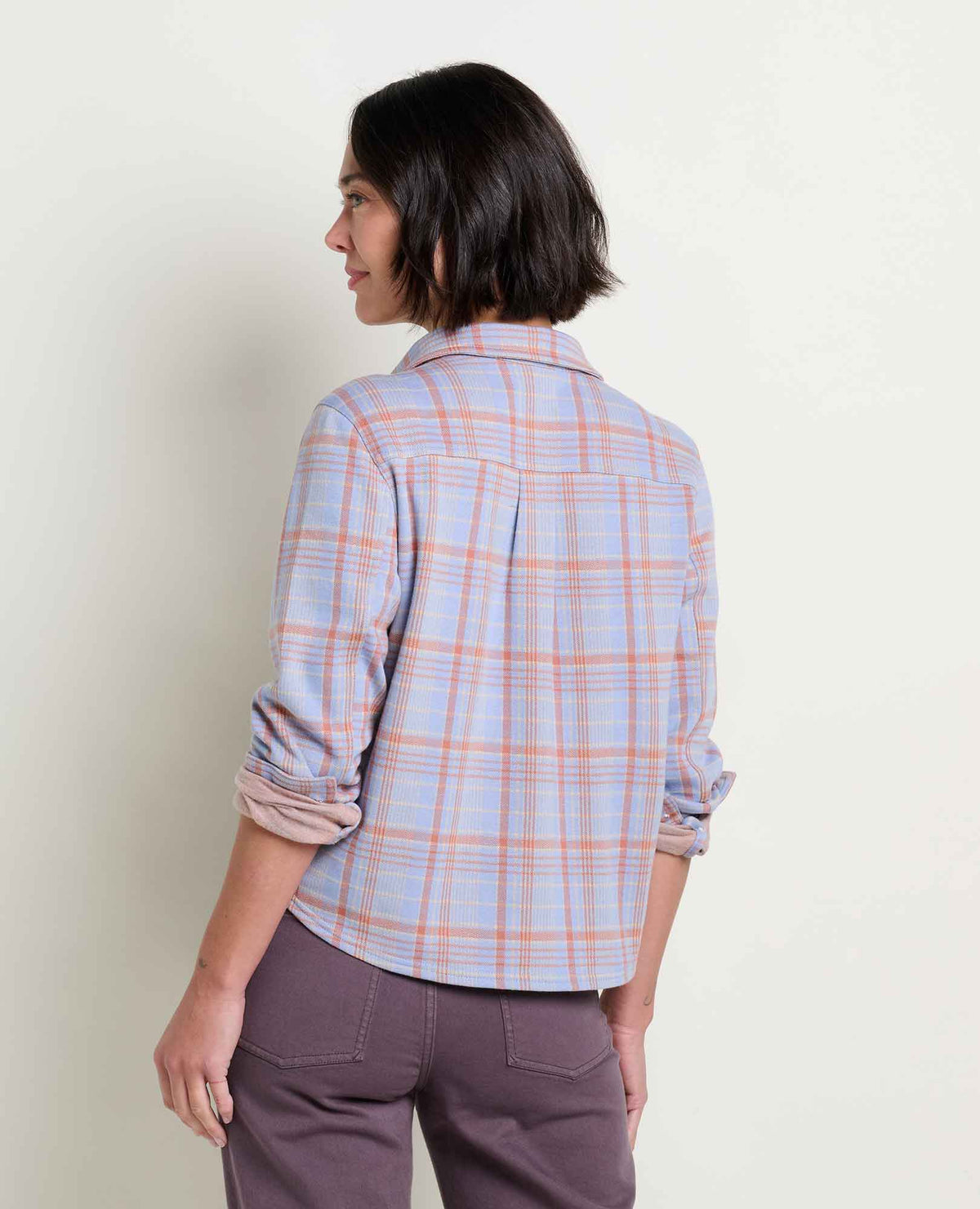 Women's Shadowbrook Soft Knit Shirt Rain Pattern | Toad&Co Women