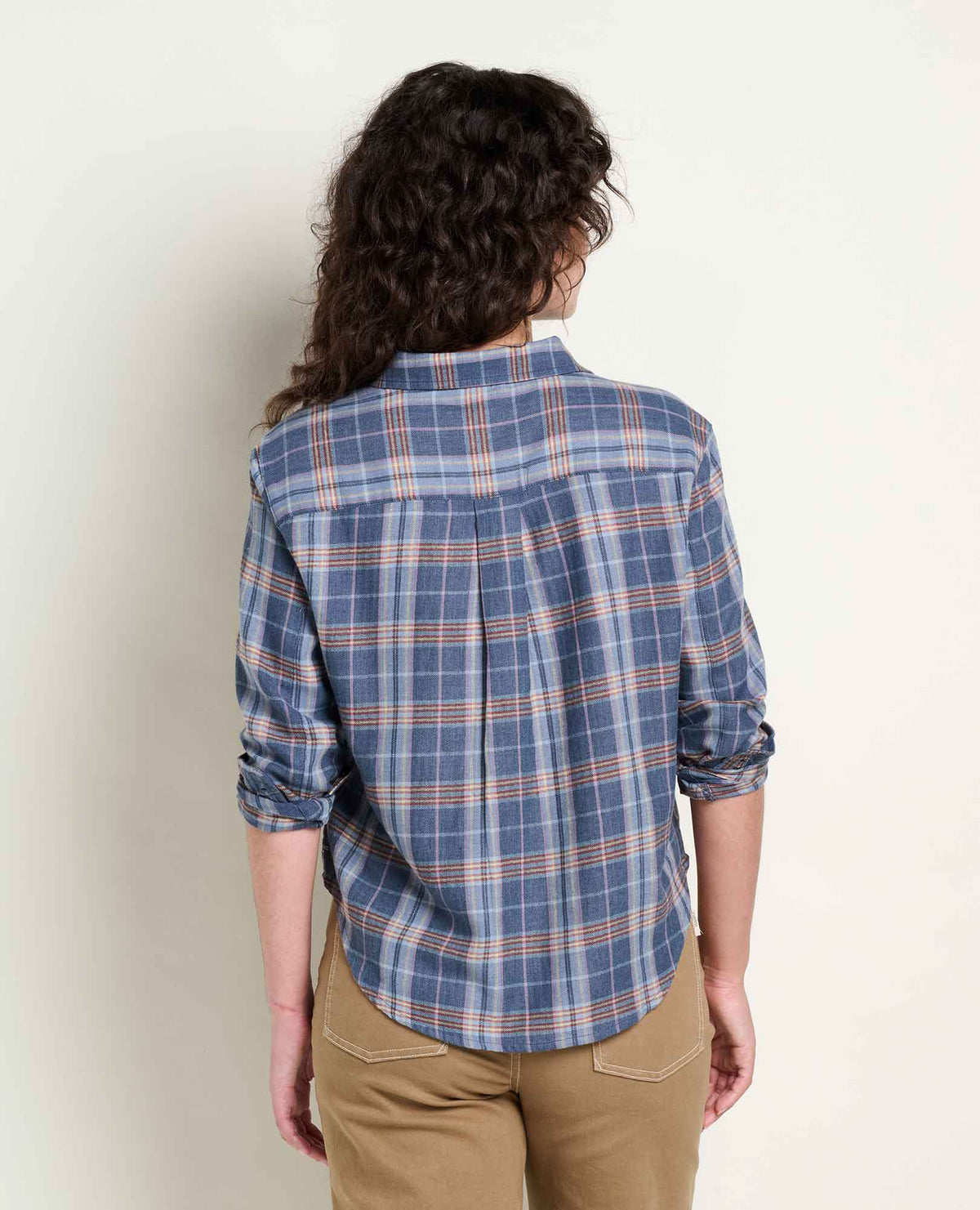 Re-Form Boxy Flannel Shirt Midnight Pattern | Toad&Co Women