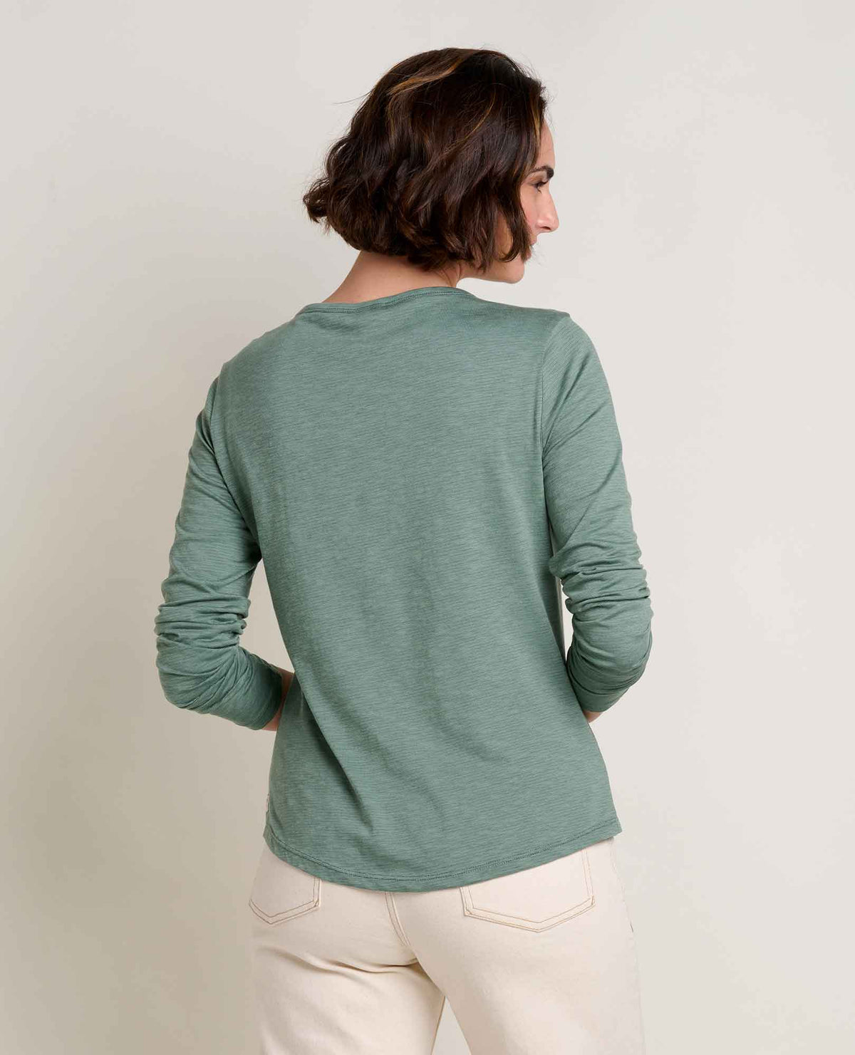 Marley Sustainable Long Sleeve T-Shirt - by Toad&Co Laurel | Toad&Co Women