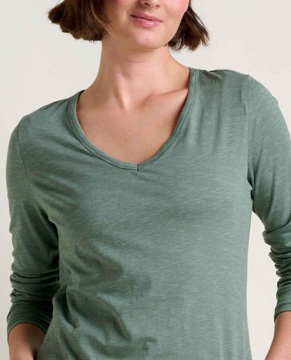 Marley Sustainable Long Sleeve T-Shirt - by Toad&Co Laurel | Toad&Co Women
