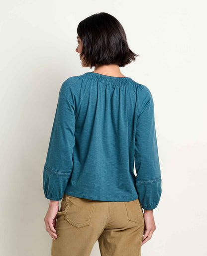 Clara Peasant Top Twilight | Toad&Co Women