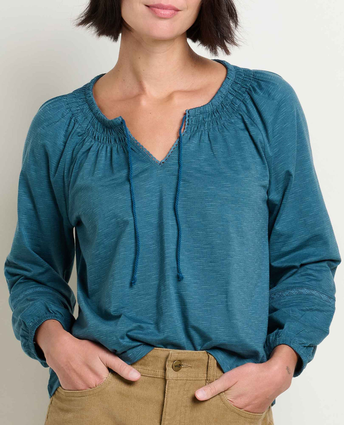Clara Peasant Top Twilight | Toad&Co Women