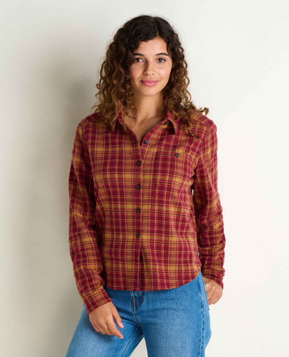 Women's Shadowbrook Soft Knit Shirt Sundown Pattern | Toad&Co Women