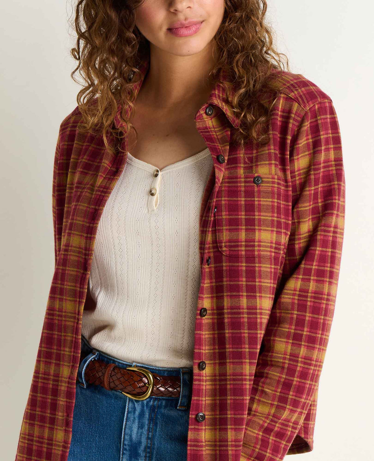 Women's Shadowbrook Soft Knit Shirt Sundown Pattern | Toad&Co Women