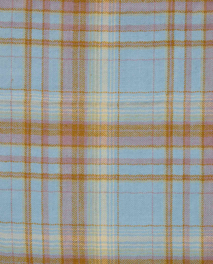 Re-Form Flannel Shirt Weathered Blue Pattern | Toad&Co Women