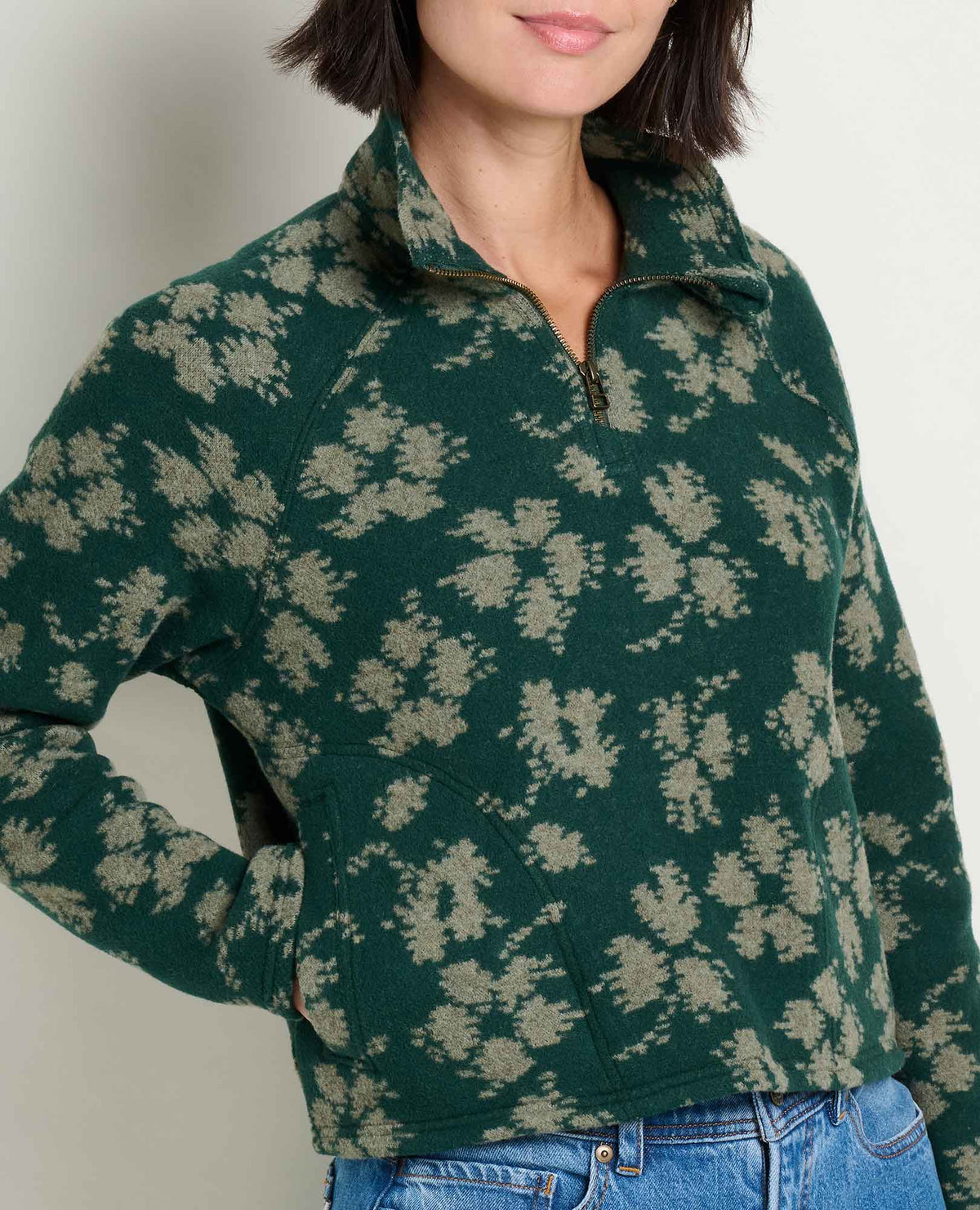Women's Kennicott Italian Wool Quarter Zip  | Toad&Co Women