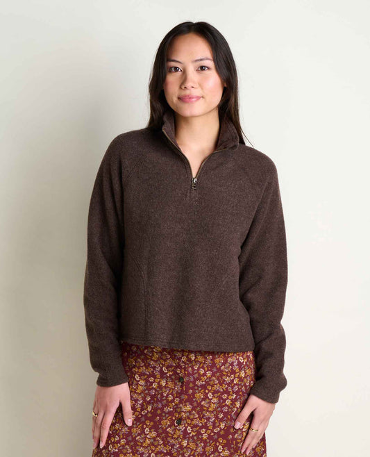 Women's Kennicott Italian Wool Quarter Zip  | Toad&Co Women