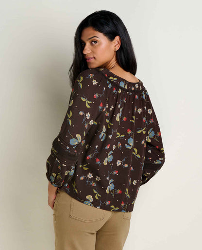 Manzana Peasant Long Sleeve Shirt  | Toad&Co Women