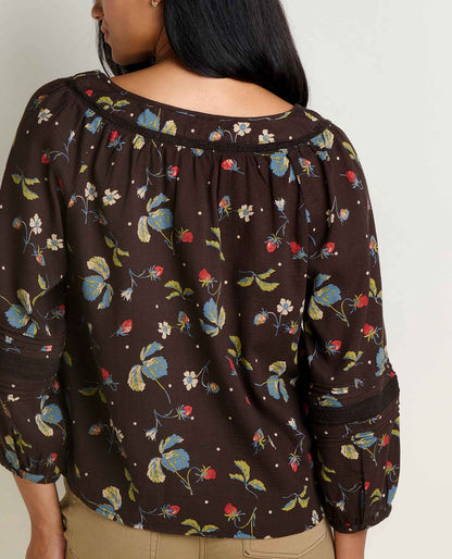 Manzana Peasant Long Sleeve Shirt  | Toad&Co Women