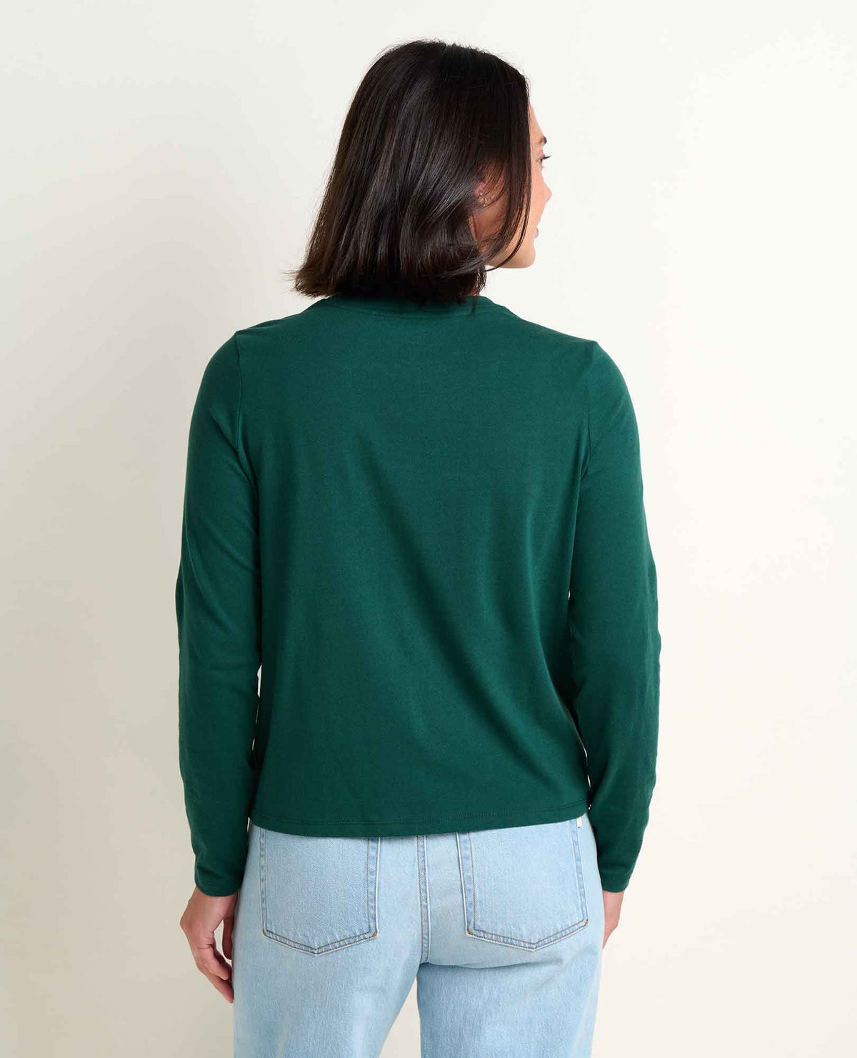 Women's Re-Form Long Sleeve Crew Cilantro | Toad&Co Women
