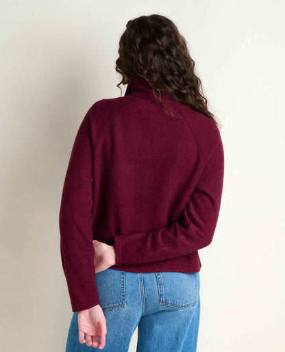 Women's Kennicott Italian Wool Quarter Zip  | Toad&Co Women
