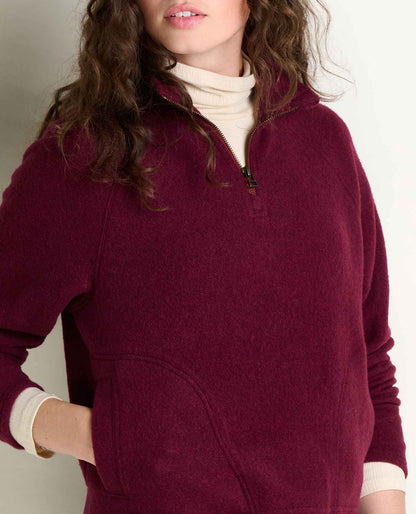Women's Kennicott Italian Wool Quarter Zip  | Toad&Co Women