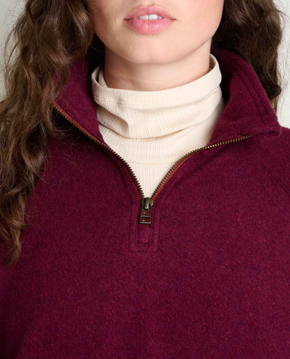 Women's Kennicott Italian Wool Quarter Zip  | Toad&Co Women