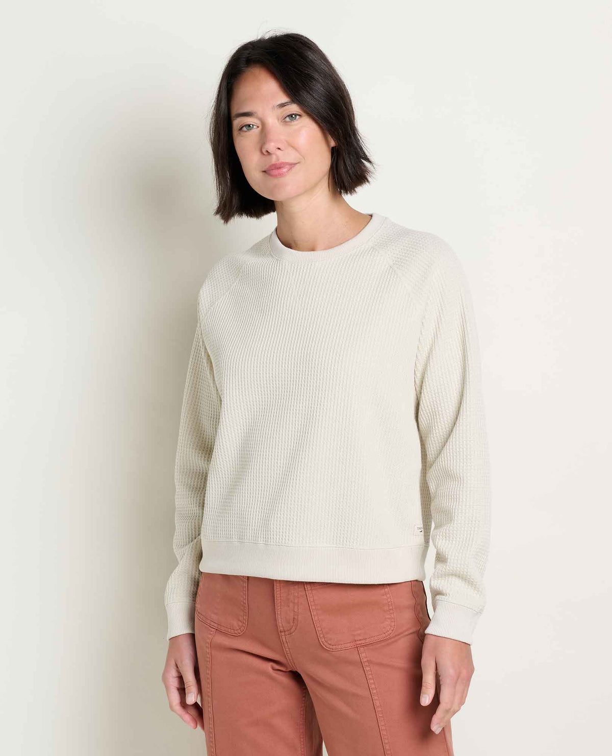 Bitterroot Waffle Knit Pullover - Made from Recycled Polyester  | Toad&Co Women