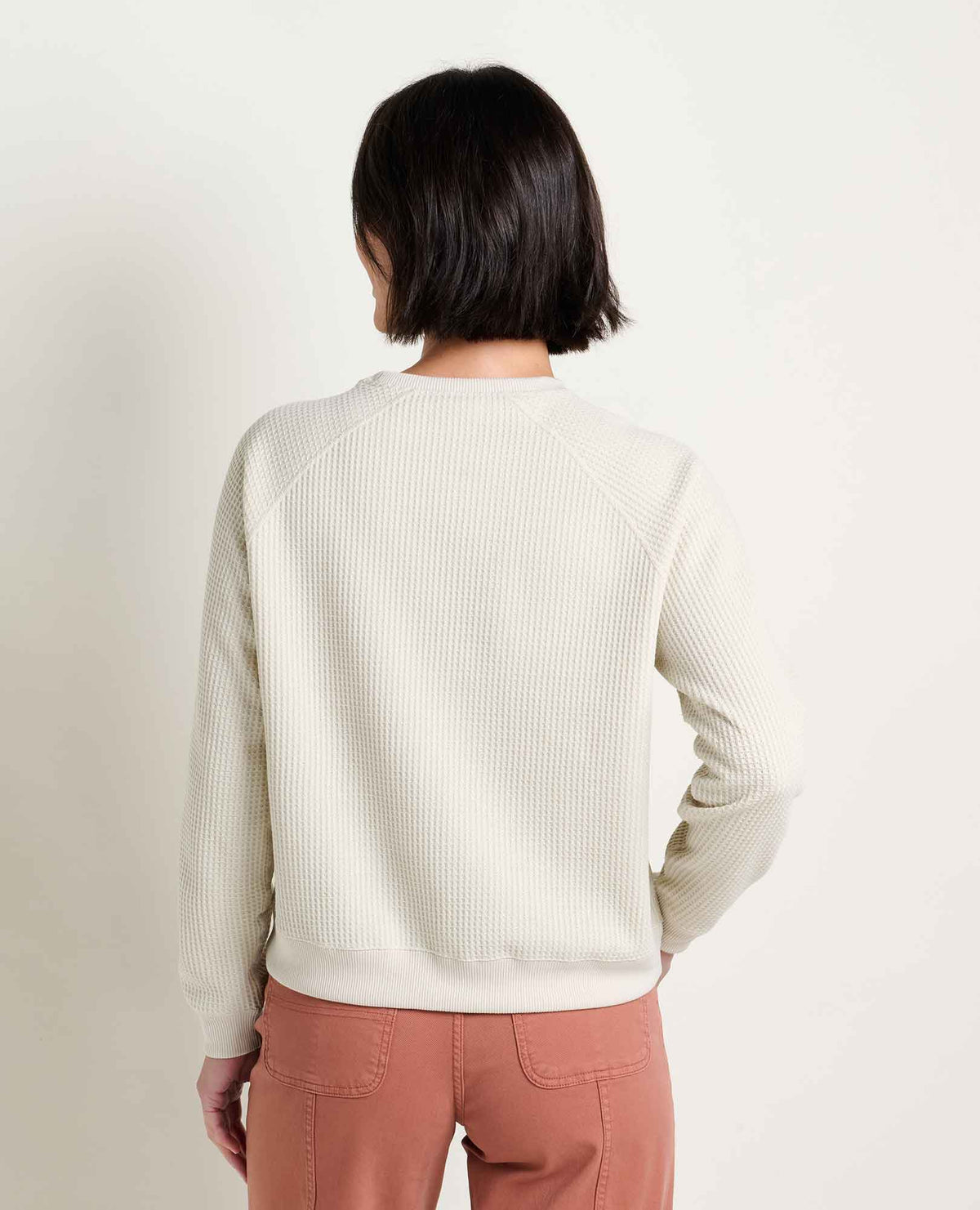 Bitterroot Waffle Knit Pullover - Made from Recycled Polyester  | Toad&Co Women