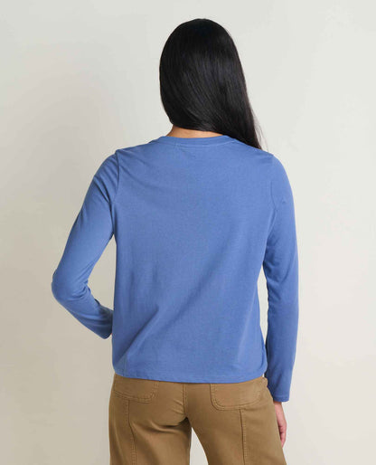 Women's Re-Form Long Sleeve Crew Kyanite | Toad&Co Women