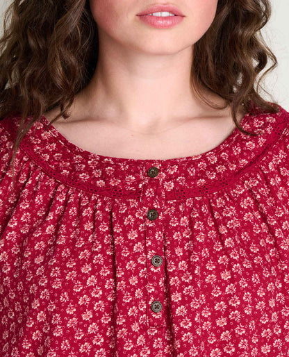 Manzana Peasant Long Sleeve Shirt  | Toad&Co Women