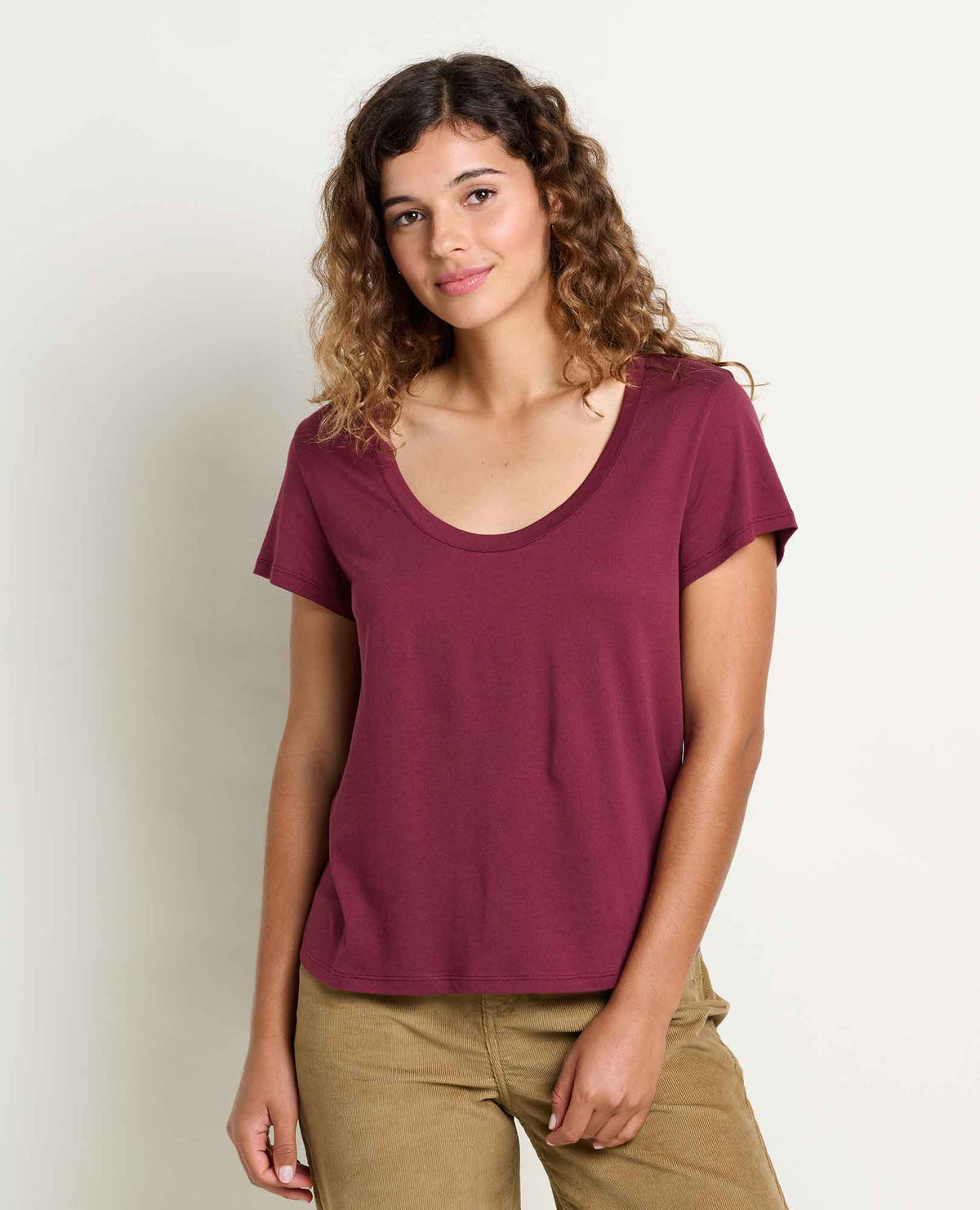 Whisper Tee - Lightweight Organic Cotton & Modal Jersey Tee  | Toad&Co Women
