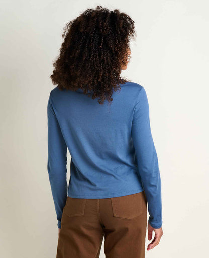 Whisper Long Sleeve Tee Canal | Toad&Co Women
