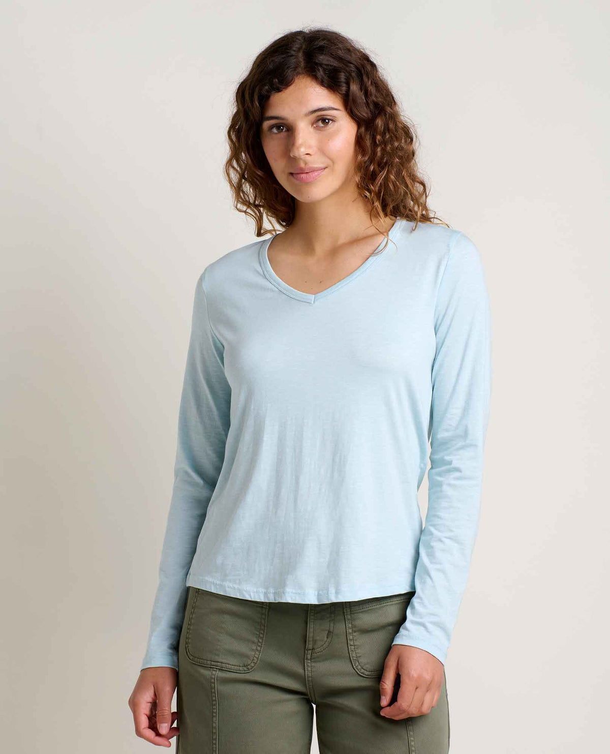 Marley Sustainable Long Sleeve T-Shirt - by Toad&Co Skyway | Toad&Co Women