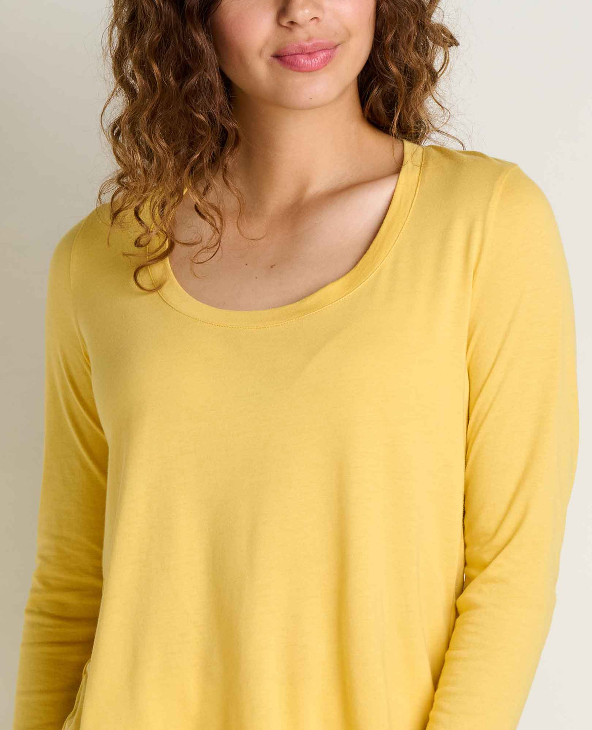 Whisper Long Sleeve Tee Chamomile | Toad&Co Women