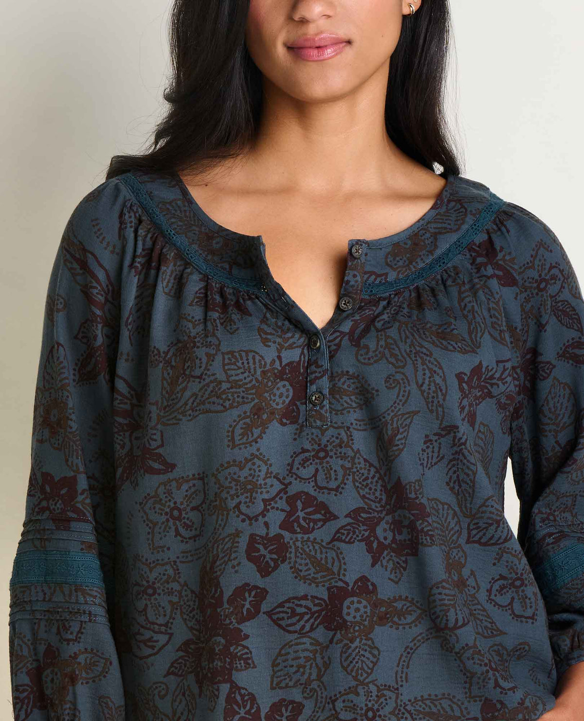 Manzana Peasant Long Sleeve Shirt  | Toad&Co Women
