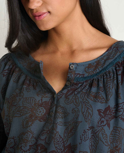 Manzana Peasant Long Sleeve Shirt  | Toad&Co Women