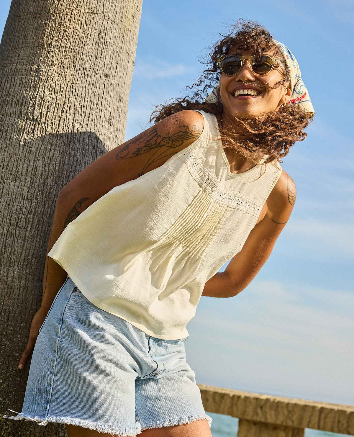 Manzana Pin Tuck Tank - 100% Organic Cotton Pintuck Tank Top  | Toad&Co Women