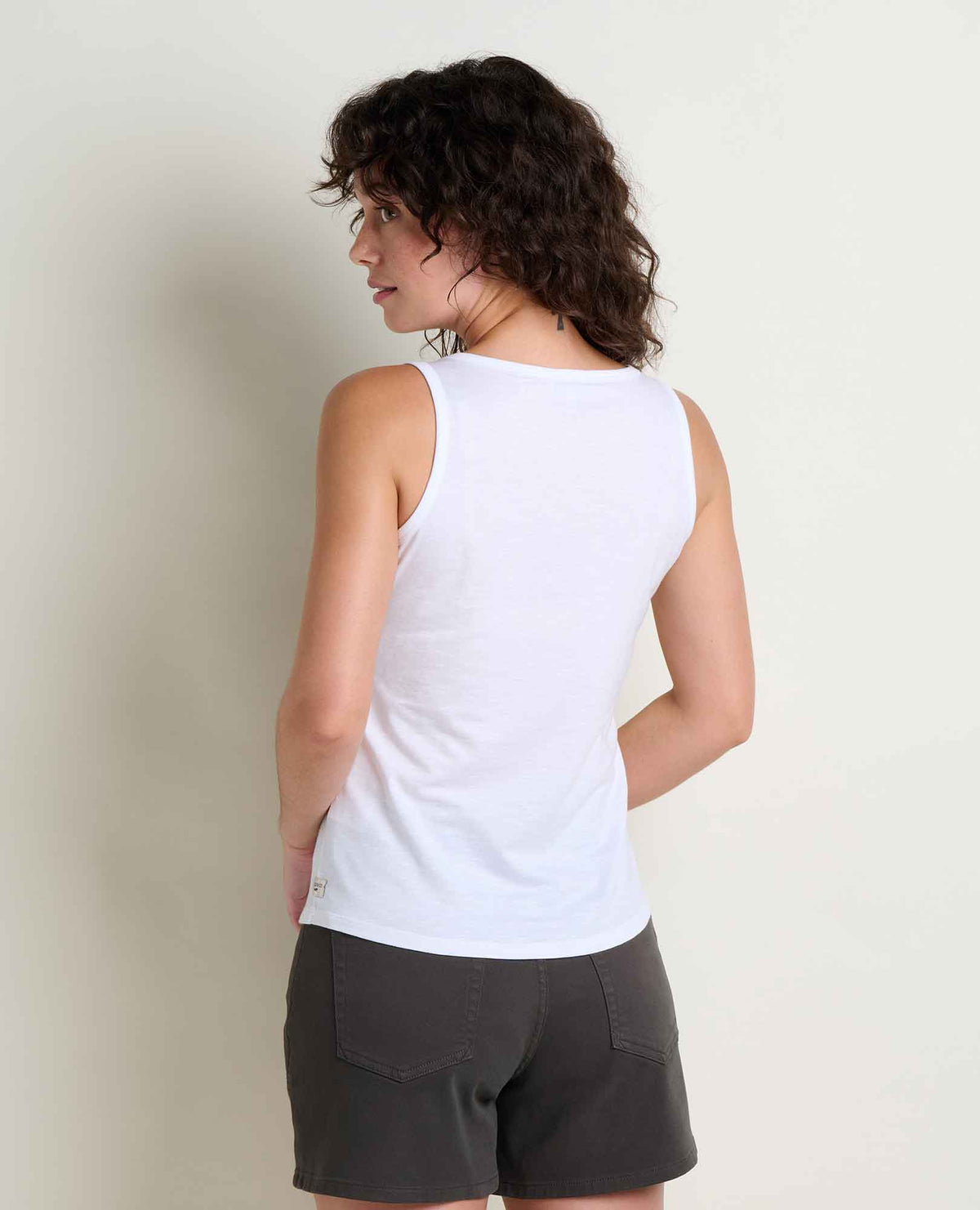 Marley Tank Top - Eco-Friendly, Lightweight & Versatile True White | Toad&Co Women